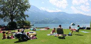 Relax on the Camps private beaches